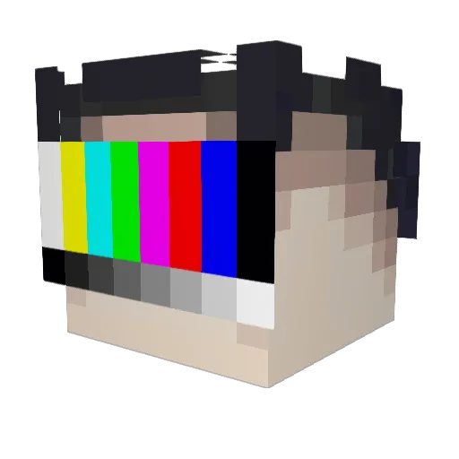 riskatnowhere Minecraft avatar head, 3D render