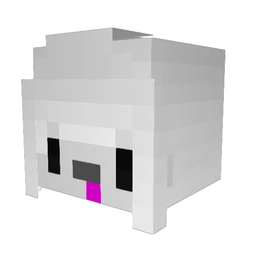 rita37178962 Minecraft avatar head, 3D render