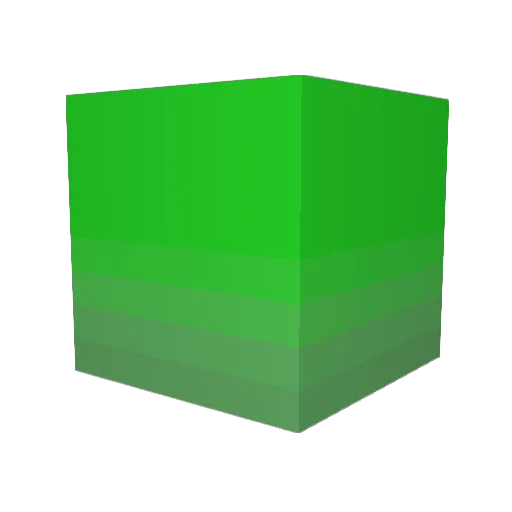 ritablob Minecraft avatar head, 3D render