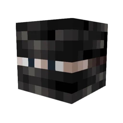 ritzymrblob Minecraft avatar head, 3D render
