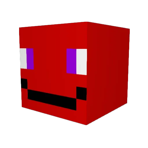 ritzzxz Minecraft avatar head, 3D render