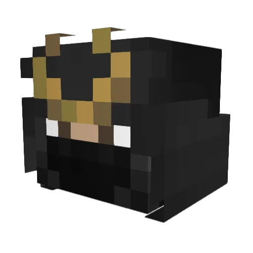 rivaLElite Minecraft avatar head, 3D render