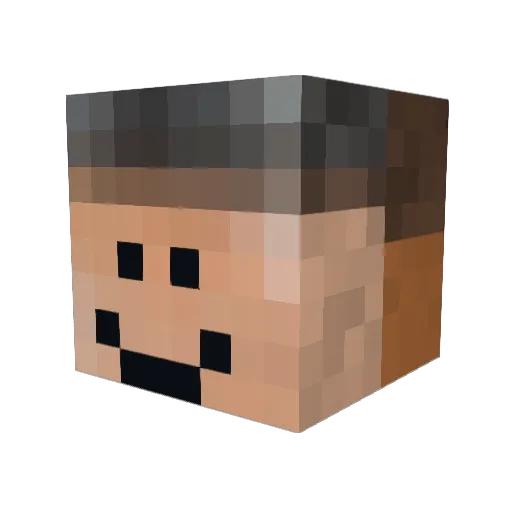 rivanator23 Minecraft avatar head, 3D render