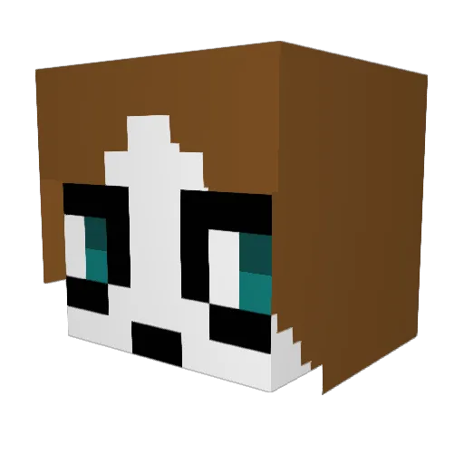 Minecraft-Avatar von riversidedaisy: Kopf als 3D-Render