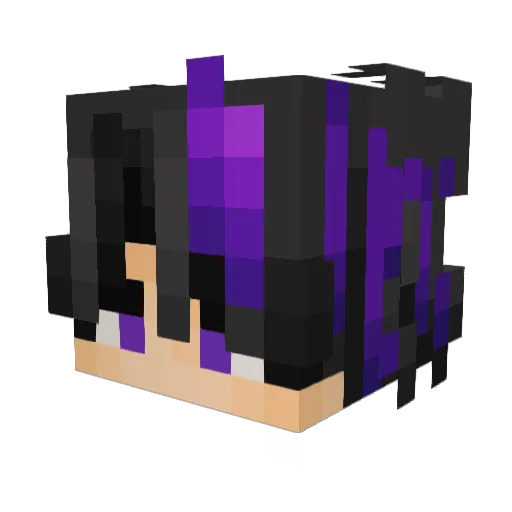 riyalorpake Minecraft avatar head, 3D render