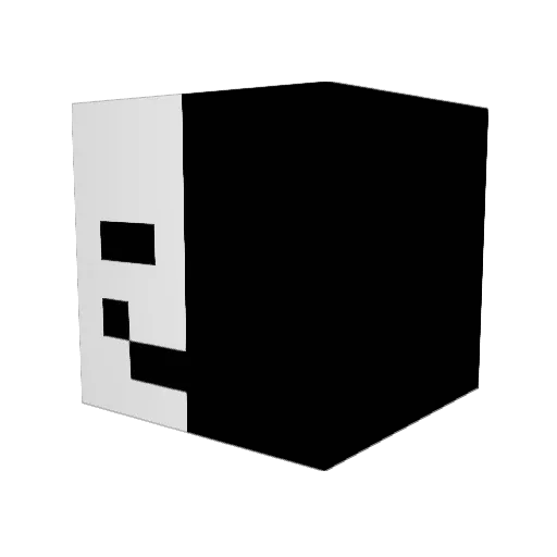 riyersz Minecraft avatar head, 3D render