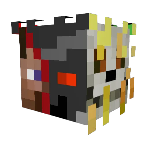 rjpimentel1998 Minecraft avatar head, 3D render