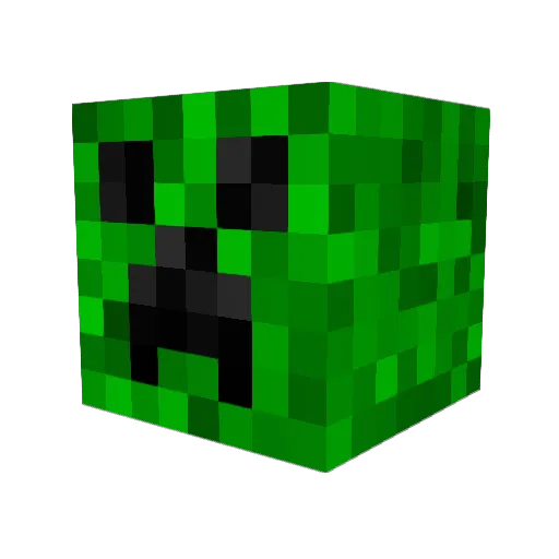rkasak Minecraft avatar head, 3D render