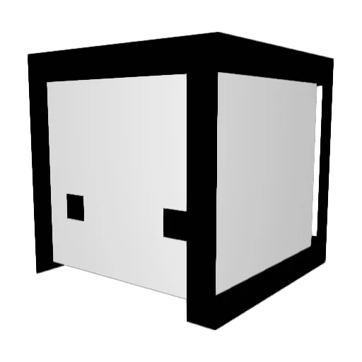rkayo Minecraft avatar head, 3D render