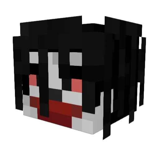 rkddi Minecraft avatar head, 3D render
