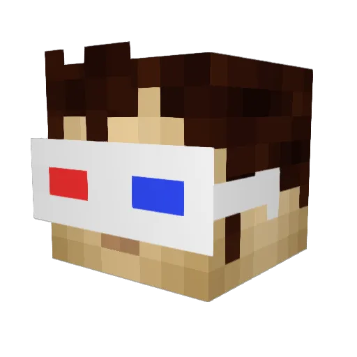 rkovac14 Minecraft avatar head, 3D render