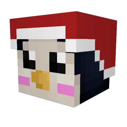 rladydrhks Minecraft avatar head, 3D render
