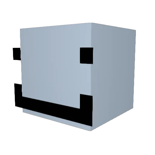 rlarjsdn08 Minecraft avatar head, 3D render