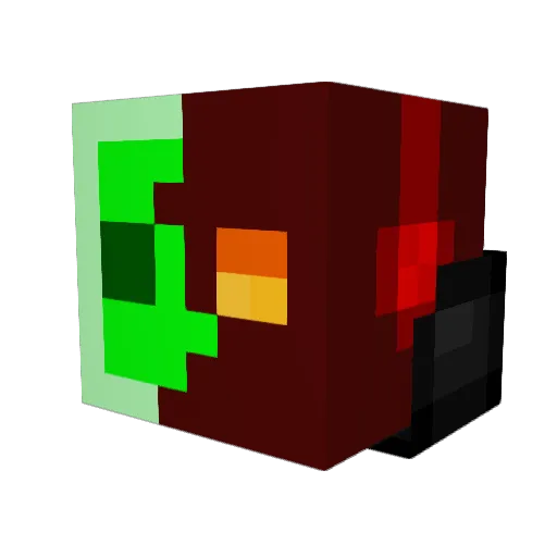 rlatjdgh0801 Minecraft avatar head, 3D render
