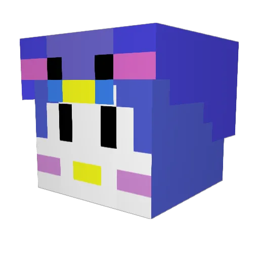 rlatjqls Minecraft avatar head, 3D render