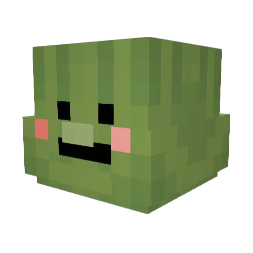 rlatldnjs Minecraft avatar head, 3D render