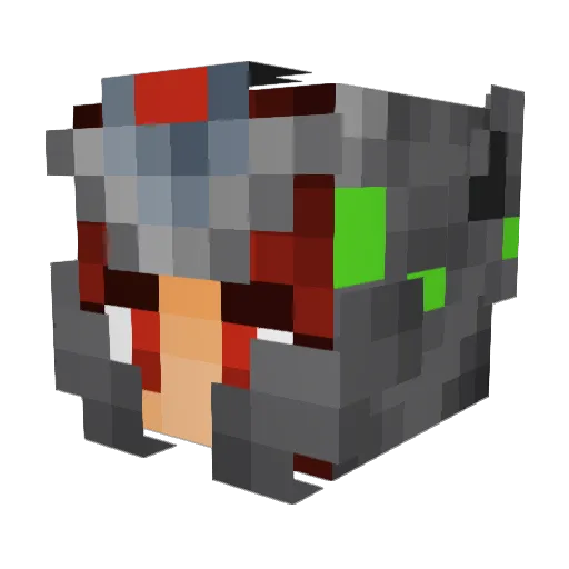 rlawlsgus040 Minecraft avatar head, 3D render