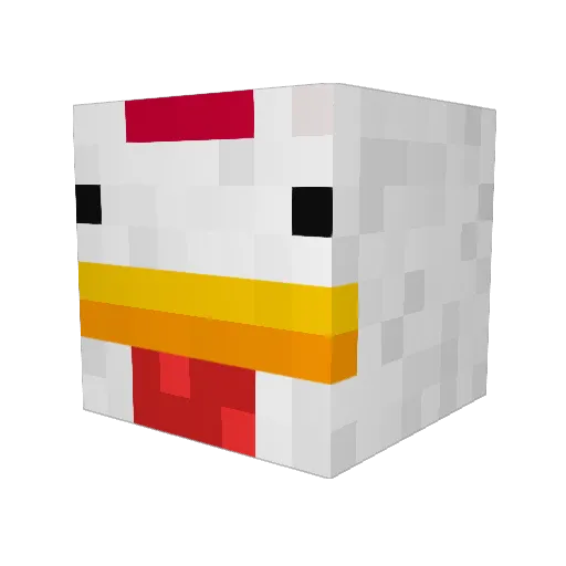 rlawndk062 Minecraft avatar head, 3D render