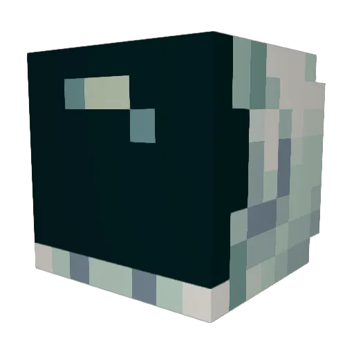 rlfuego Minecraft avatar head, 3D render