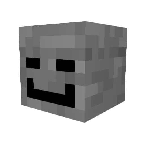 rlfwndnjs Minecraft avatar head, 3D render