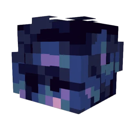 rliamm_ Minecraft avatar head, 3D render