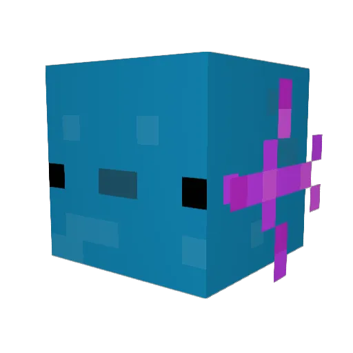 rliew11 Minecraft avatar head, 3D render