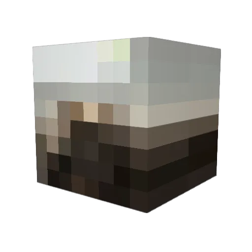 rll02 Minecraft avatar head, 3D render