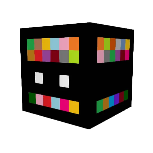 rllcoolj Minecraft avatar head, 3D render