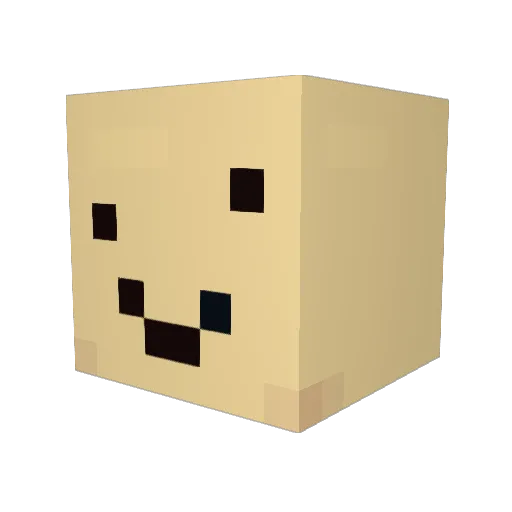 rllyvince Minecraft avatar head, 3D render