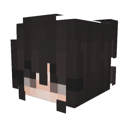 rmalo27 Minecraft avatar head, 3D render