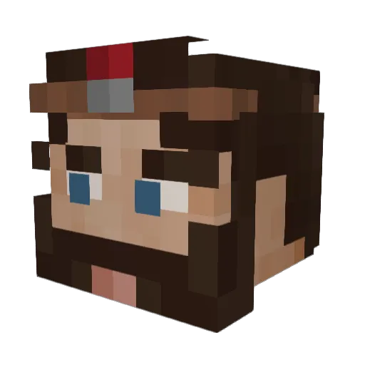 rmbar199 Minecraft avatar head, 3D render