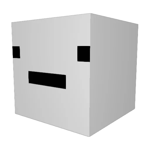 rmfstone Minecraft avatar head, 3D render