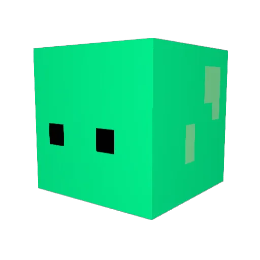 rnnhvs Minecraft avatar head, 3D render