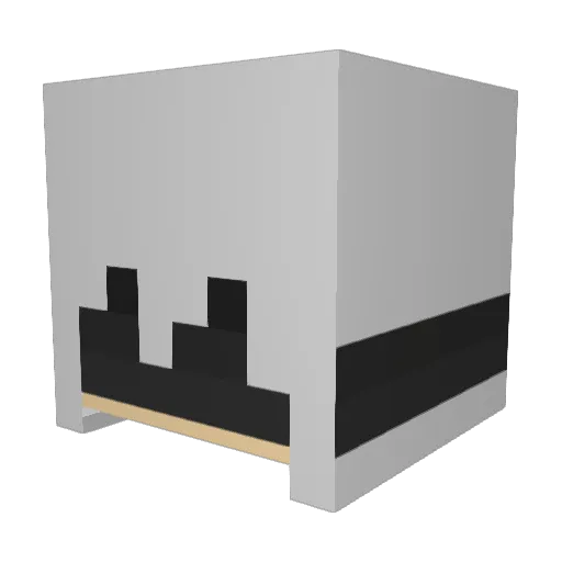 rnoble8582 Minecraft avatar head, 3D render