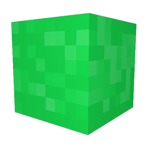 rnxke Minecraft avatar head, 3D render