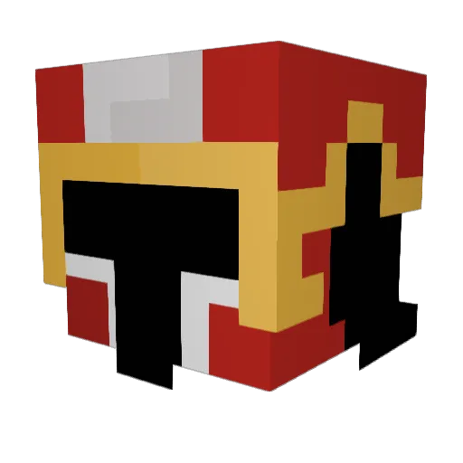 ro23dart Minecraft avatar head, 3D render