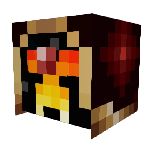 roadrunner2138 Minecraft avatar head, 3D render