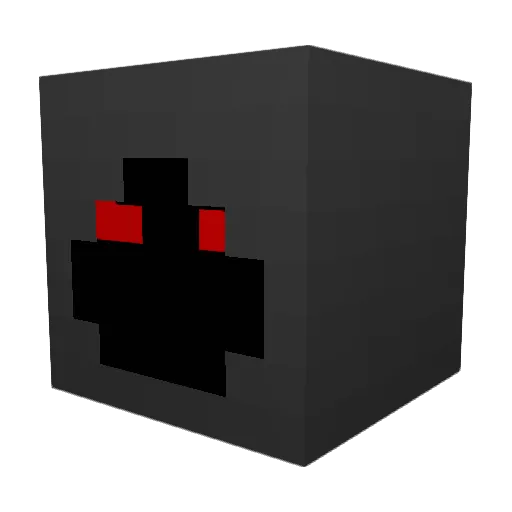 roadstalker Minecraft avatar head, 3D render