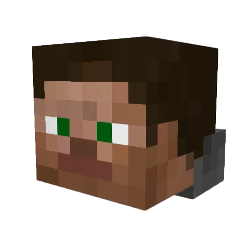 rob3312 Minecraft avatar head, 3D render