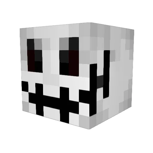 robbieatrum Minecraft avatar head, 3D render