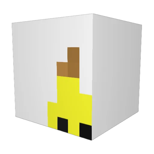 robbiekahn7 Minecraft avatar head, 3D render
