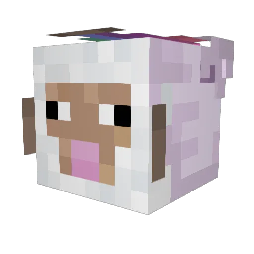 robeatst Minecraft avatar head, 3D render