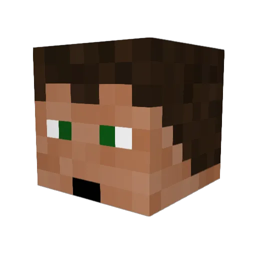 robee31 Minecraft avatar head, 3D render