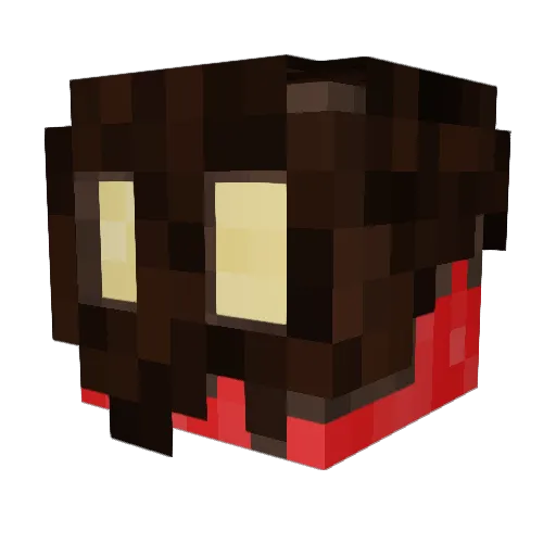 robert1456 Minecraft avatar head, 3D render