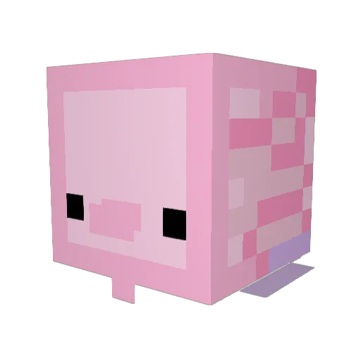 robert32144 Minecraft avatar head, 3D render