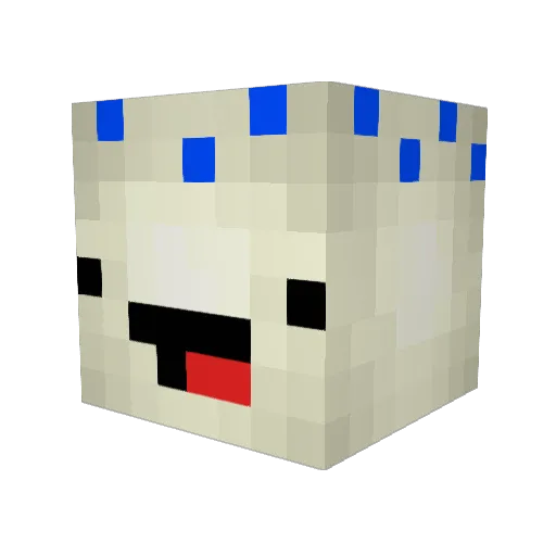 roberto234 Minecraft avatar head, 3D render