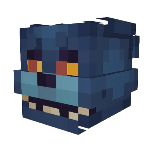 roberton13245 Minecraft avatar head, 3D render