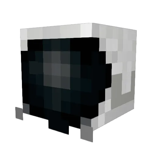 robertslogic Minecraft avatar head, 3D render