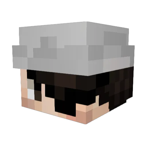 robi8451 Minecraft avatar head, 3D render