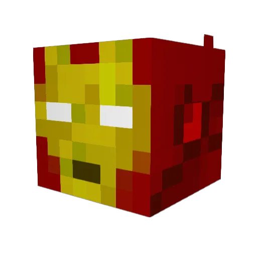 robin3141 Minecraft avatar head, 3D render